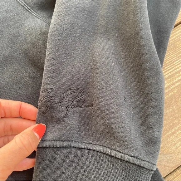 Nike Air Jordan Jumpman Hoodie Black Graphic Pullover Size XL - Picture 3 of 12